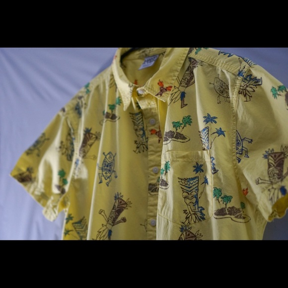 Hang Ten Button Down Shirt - Picture 3 of 5